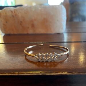 Rose Gold Pave Arrow Bracelet - Stella & Dot